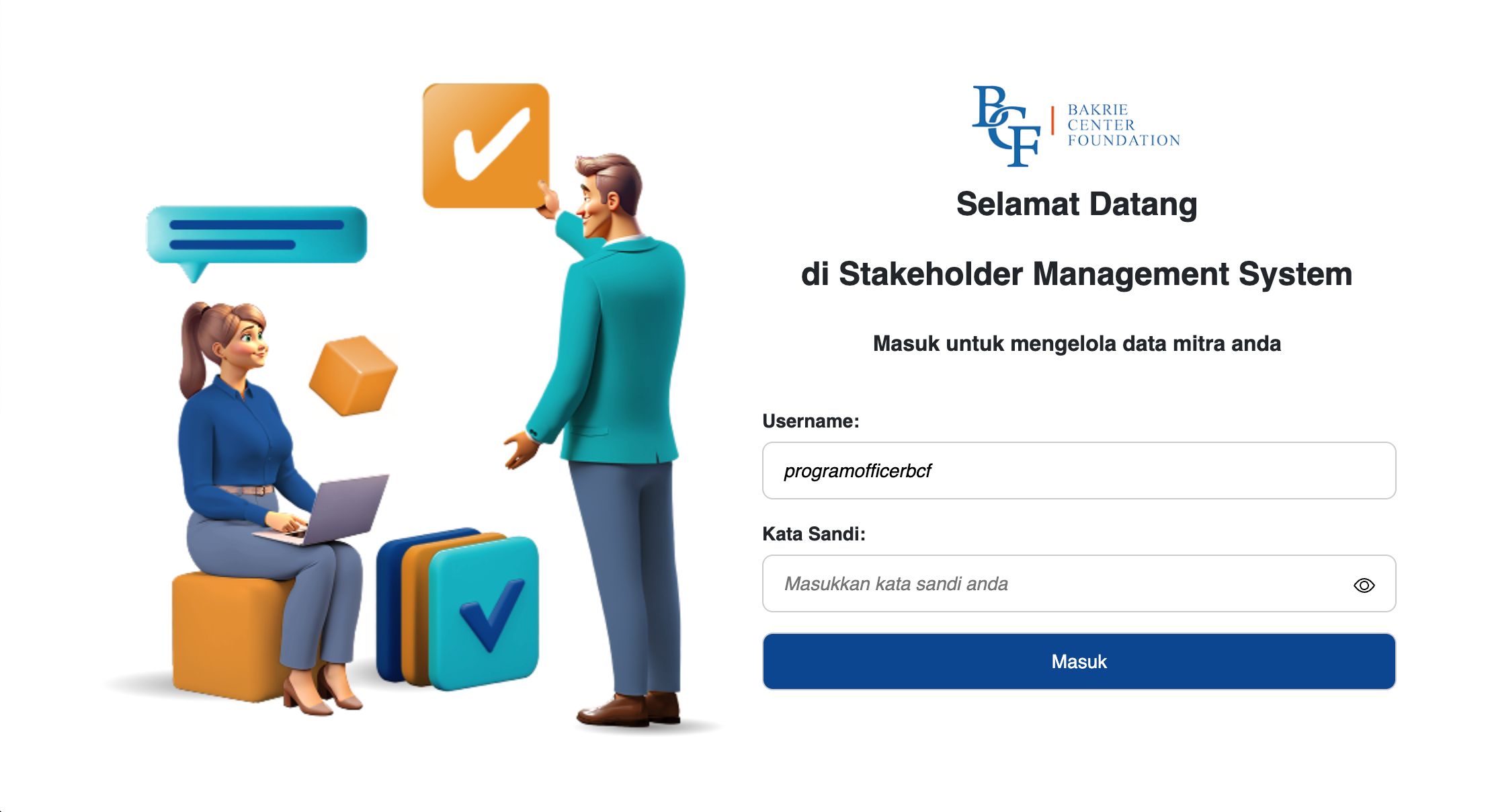 Website Manajemen MOU